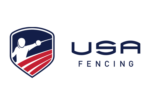 usa fencing logo set size