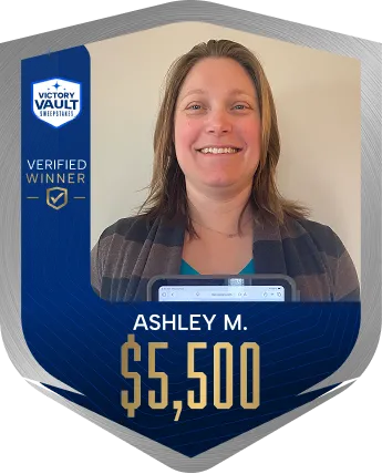 Ashley M Victory Vault winner