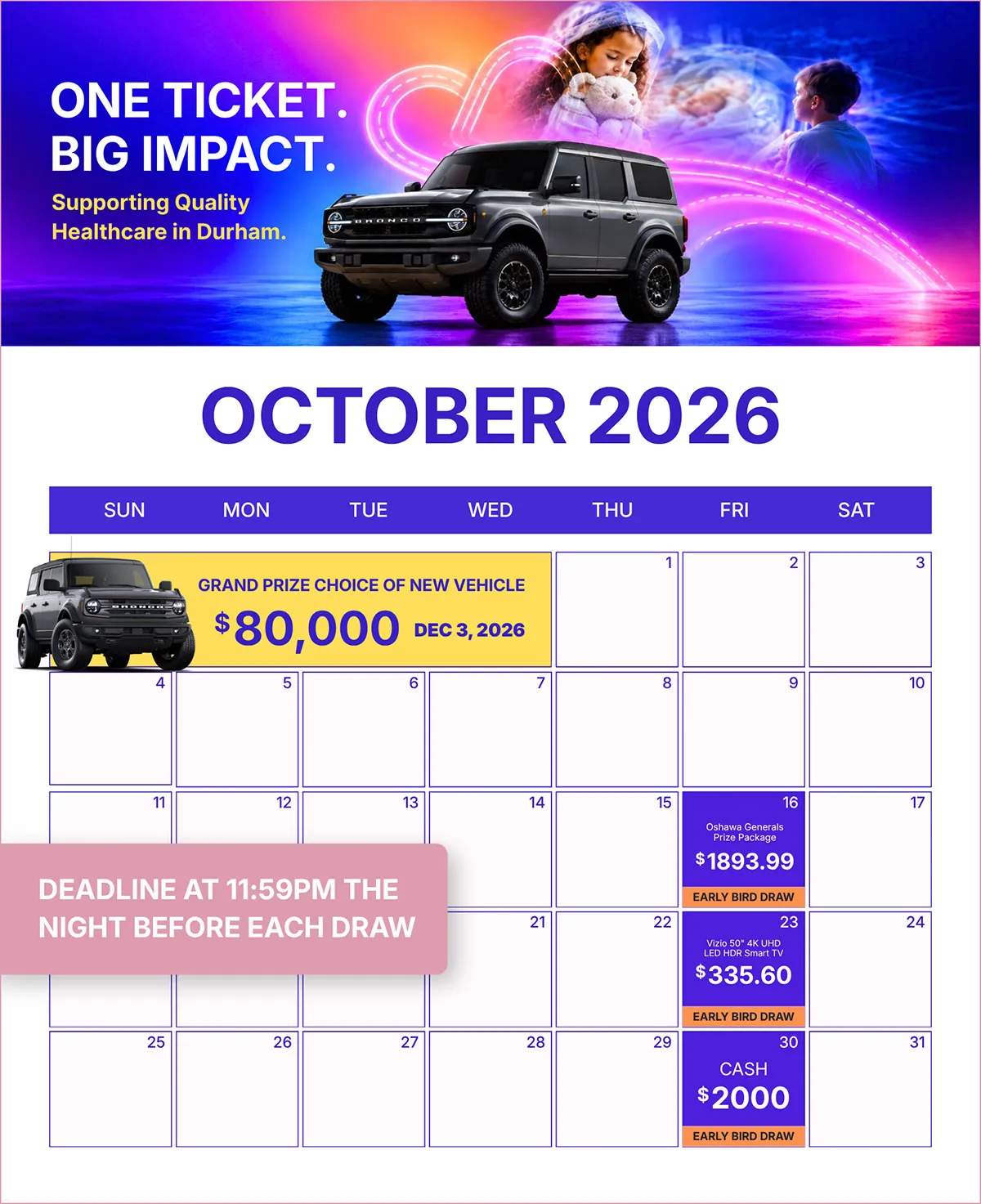 LHF calendar