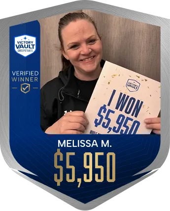 Melissa M Victory Vault winner