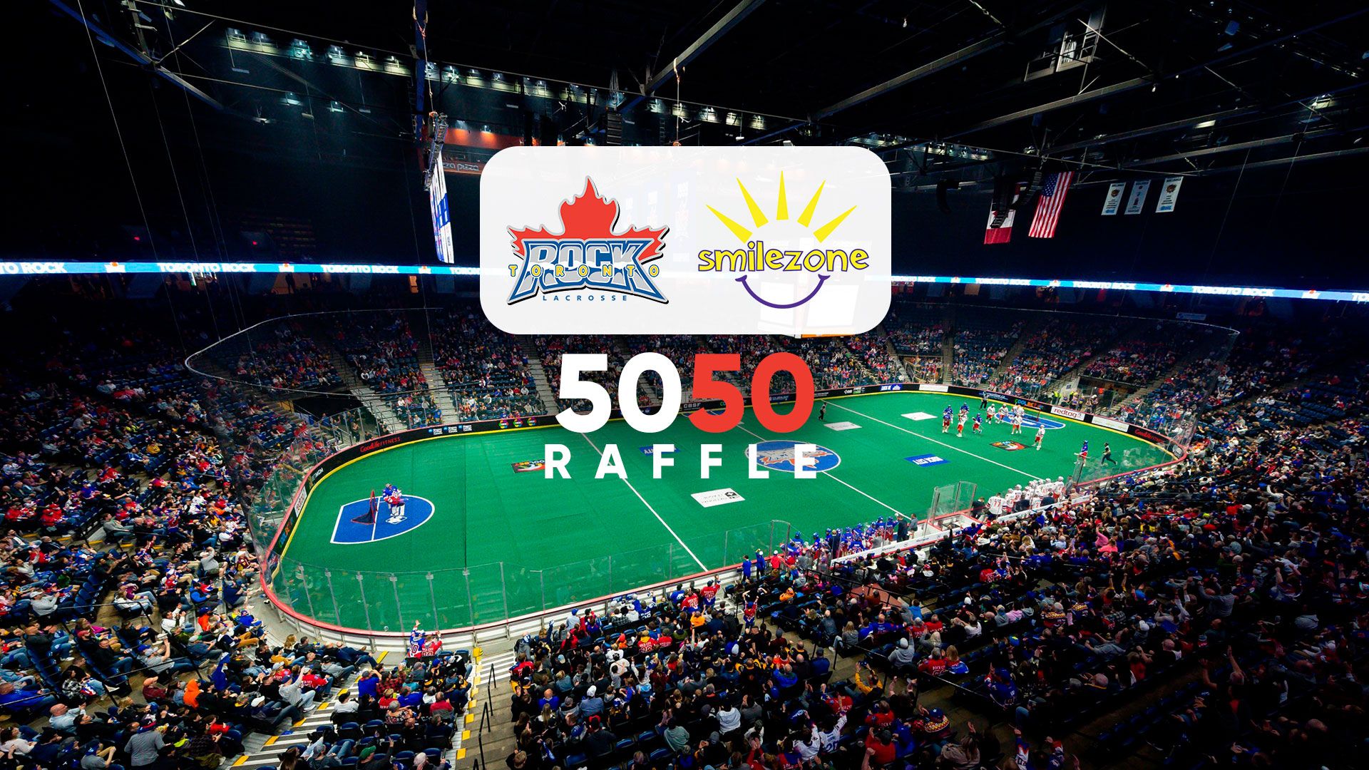 Smilezone Toronto Rock hero