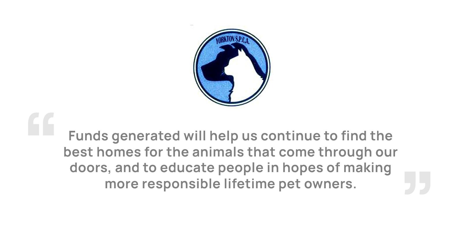 Yorkton SPCA quote