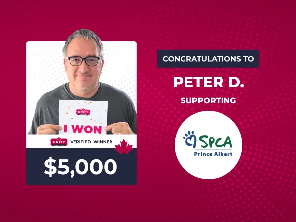 Unity Sweepstakes Winner Photos
